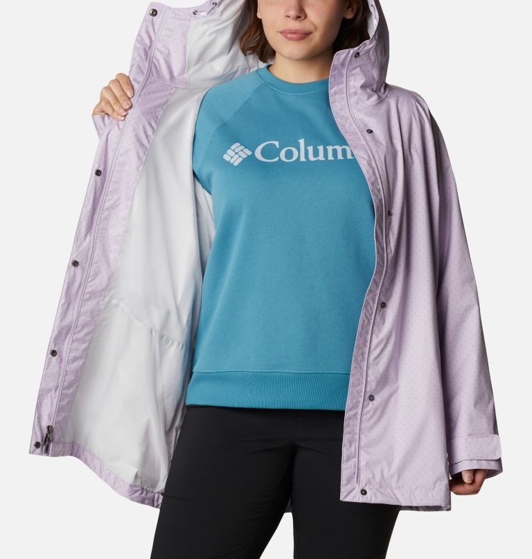 Women's Columbia Splash A Little II Jackets Lavender | Plus Size CA-T134A